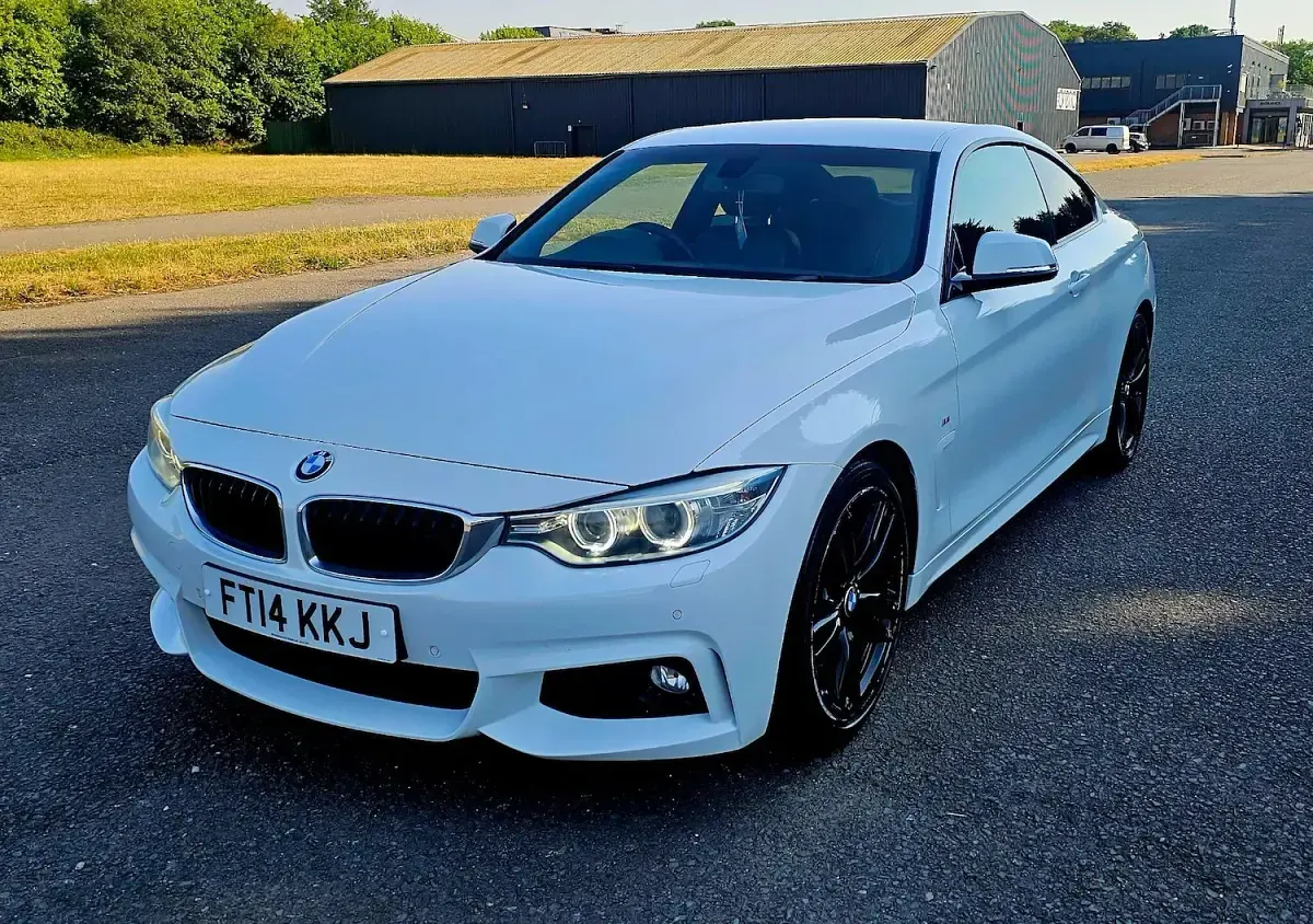 Used BMW 420 Coupé M Sport 2014 White Coupe