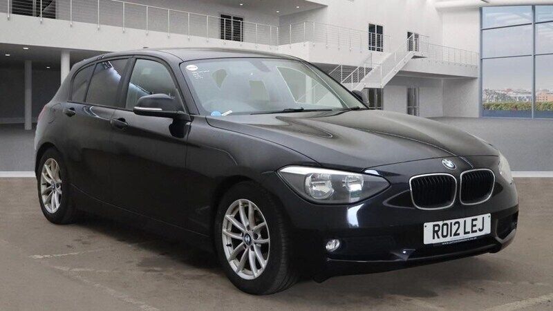 Black Used 2012 BMW 116 Efficient Dynamics Hatchback | £2,995 (Fair price) - Image 1/4