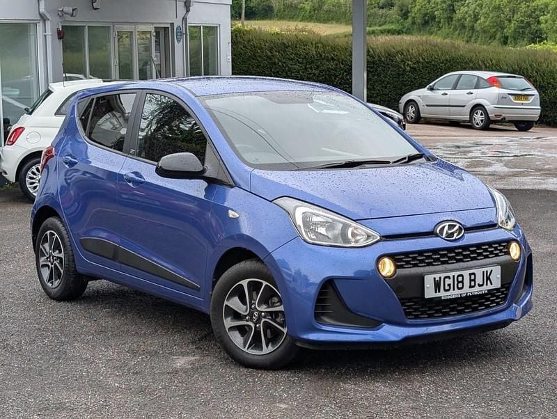 Blue Used 2018 Hyundai i10 GO! Hatchback | £9,295 (Fair price) - Image 1/4