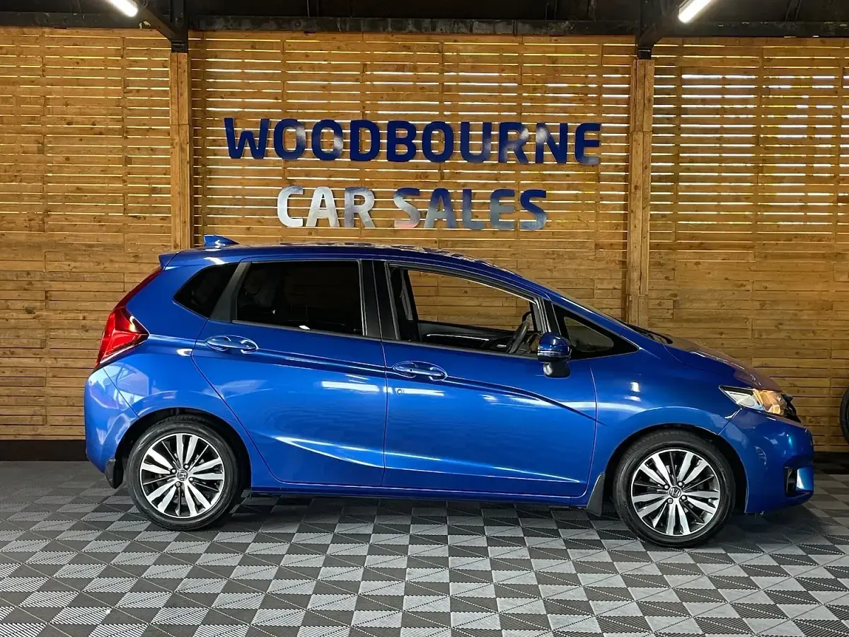 Used Honda Jazz EX 102 HP (75 kW) 2015 Blue Hatchback