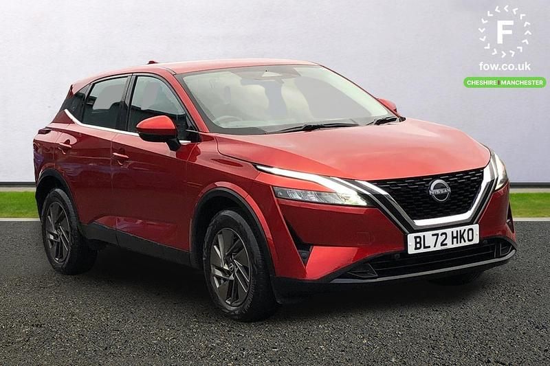 Red Used 2022 Nissan Qashqai Acenta Premium SUV | £14,499 (Fair price) - Image 1/3