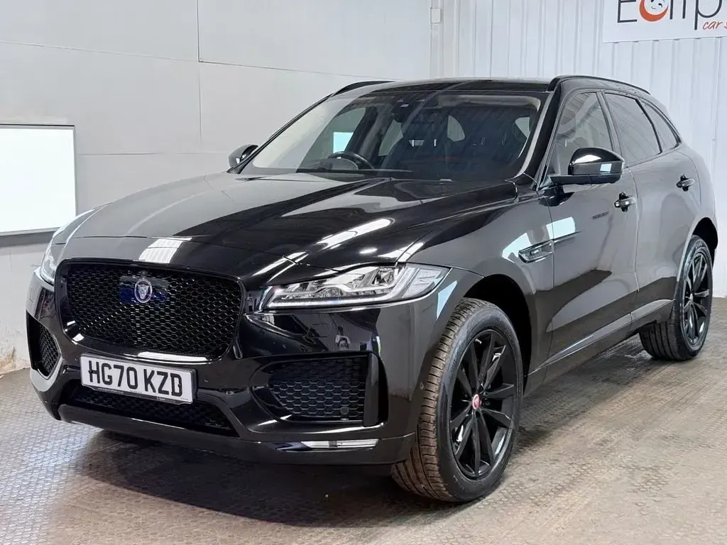Used Jaguar F-Pace Chequered Flag 240 HP (176 kW) 2020 Black SUV