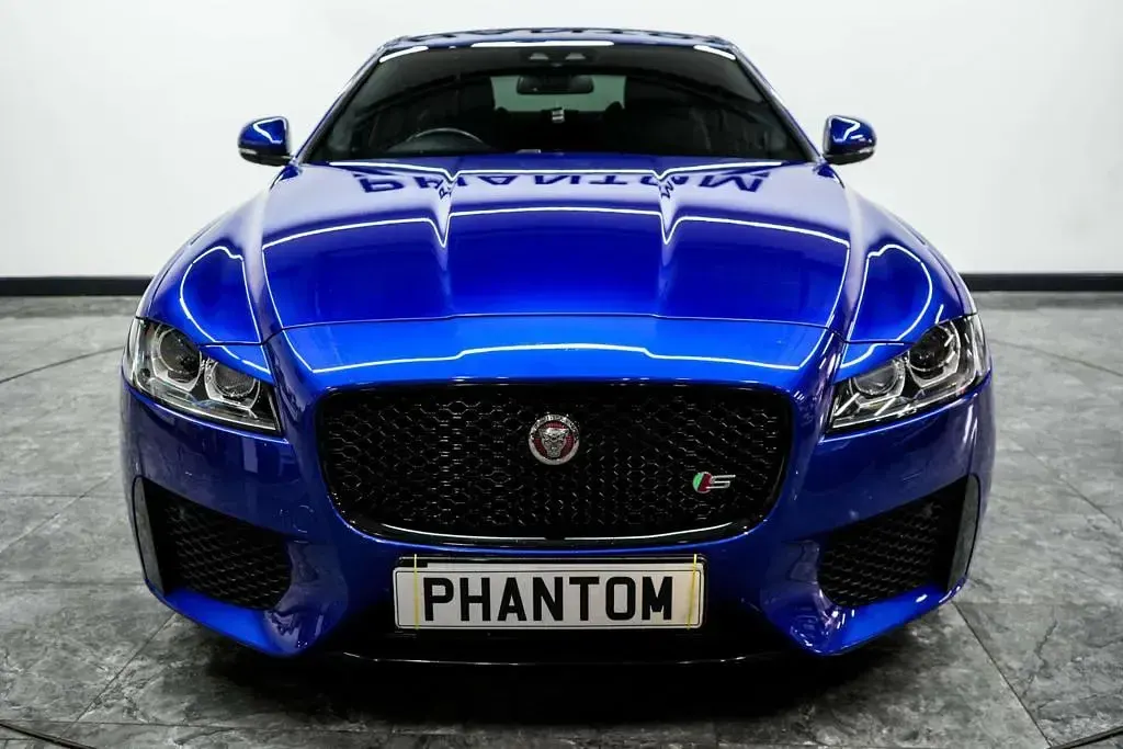 Used Jaguar XF R 300 HP (220 kW) 2017 Blue Sedan
