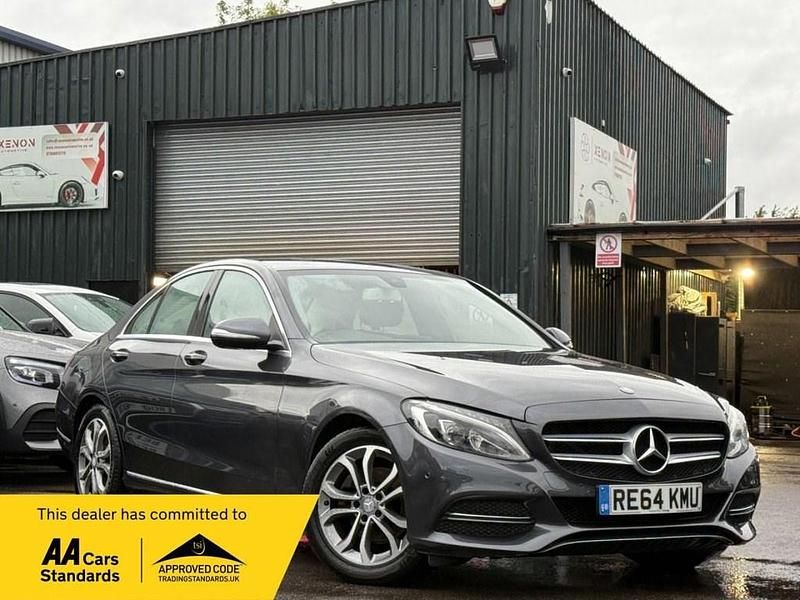 Grey Used 2015 Mercedes C220 Sedan | £8,490 (Good price) - Image 1/4