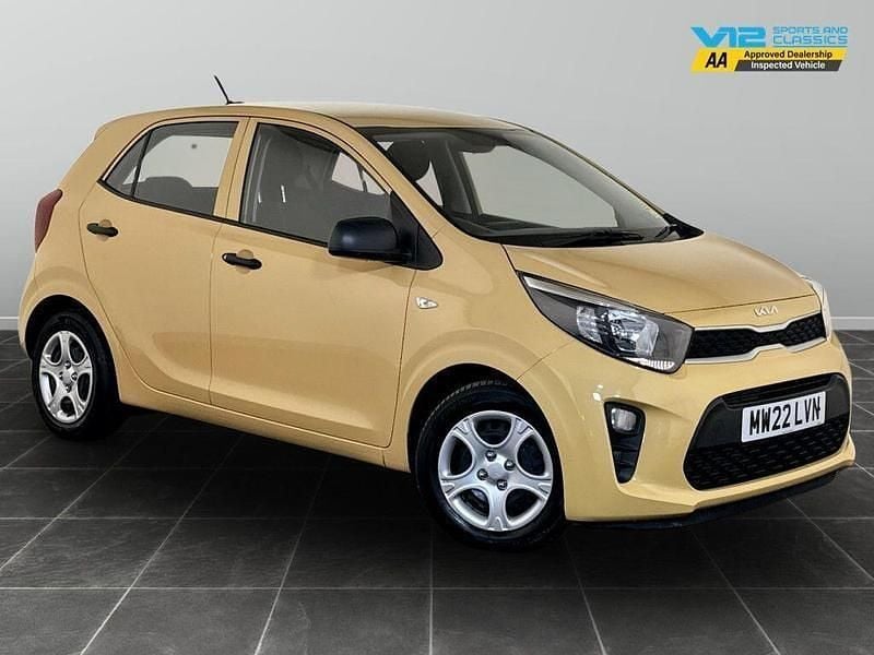 Yellow Used 2022 Kia Picanto Hatchback | £7,995 (Super price) - Image 1/2