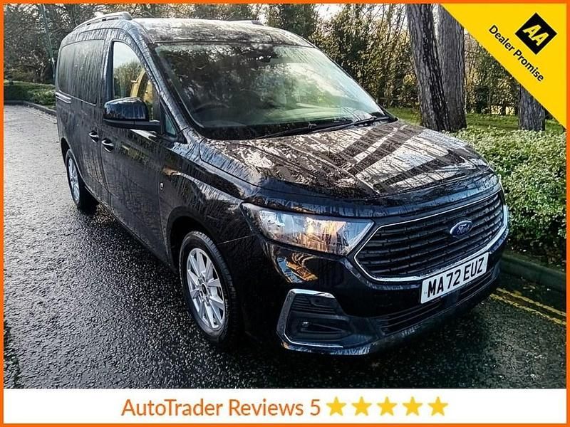 Black Used 2022 Ford Grand Tourneo Connect Titanium MPV | £21,490 (Fair price) - Image 1/3