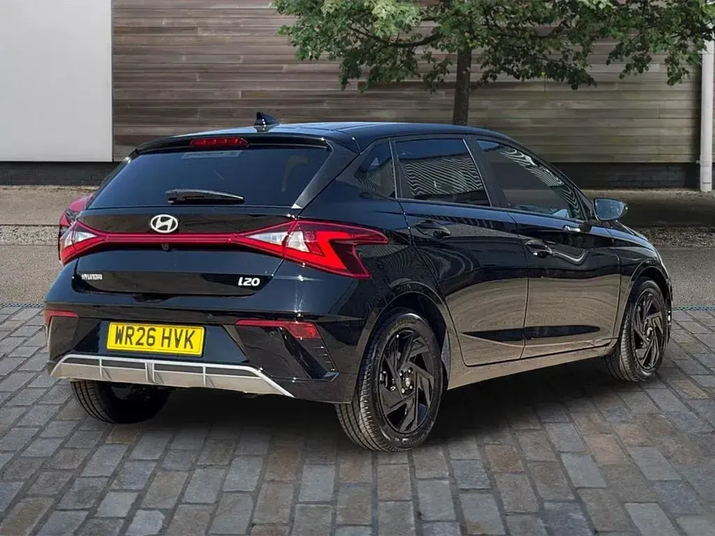 New Hyundai i20 Blackline 90 HP (66 kW) 2026 Black Hatchback