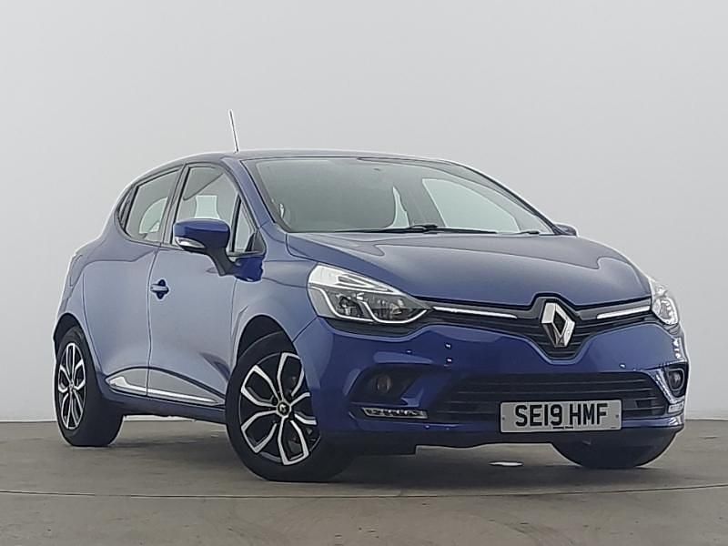 Used Renault Clio IV Play 76 HP (55 kW) 2019 Blue Hatchback