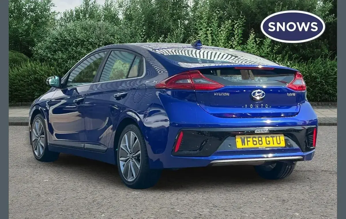 Used Hyundai Ioniq Premium SE 141 HP (103 kW) 2018 Blue Hatchback