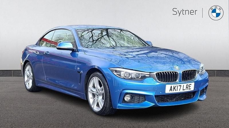 Used BMW 440 M Sport 326 HP (239 kW) 2017 Blue Cabriolet