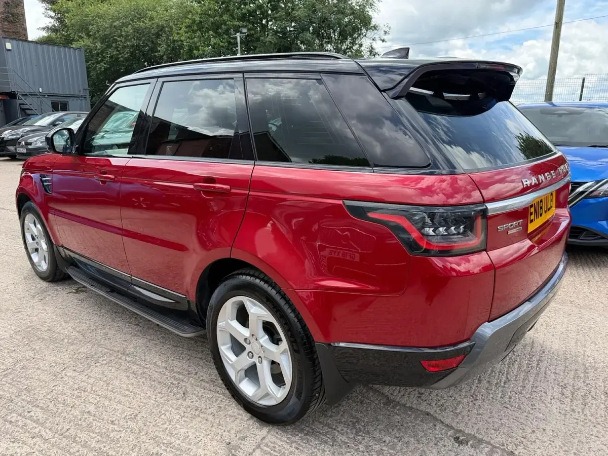 Used Land Rover Range Rover Sport HSE 240 HP (176 kW) 2018 Red SUV