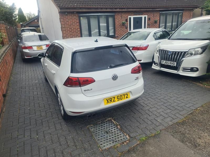 Used VW Golf VII GT 2014 White Hatchback