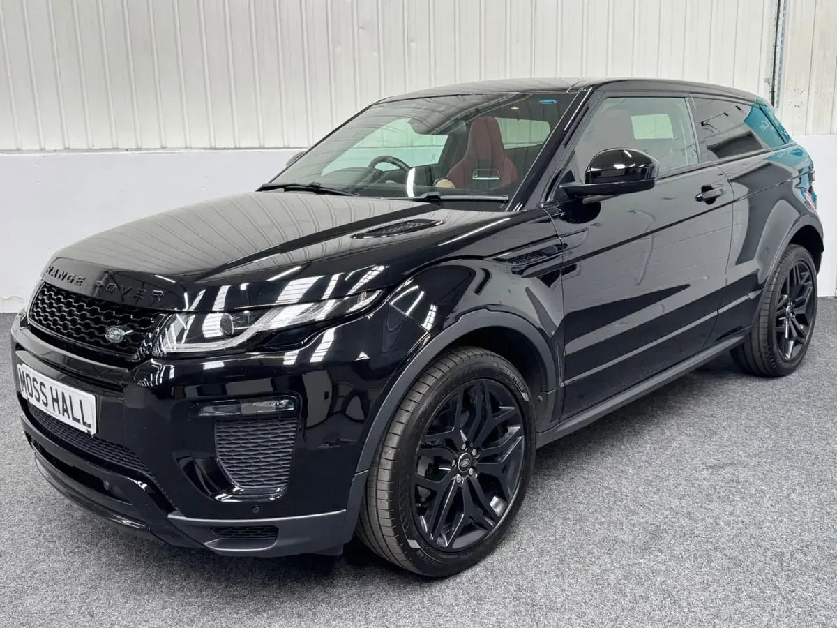 Used Land Rover Range Rover evoque HSE Dynamic 2018 Black Coupe