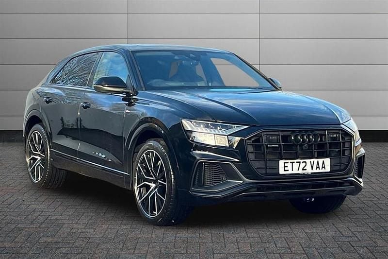 Mythos black Used 2022 Audi Q8 Comfort SUV | £49,695 - Image 1/4