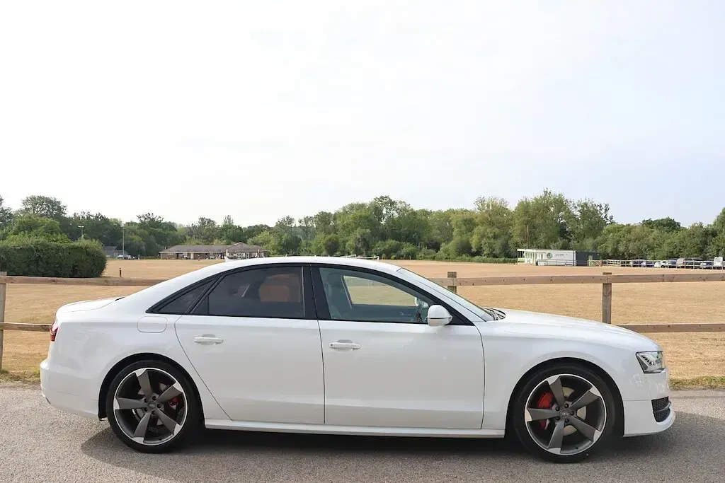 Used Audi A8 Black Edition 2017 White Sedan