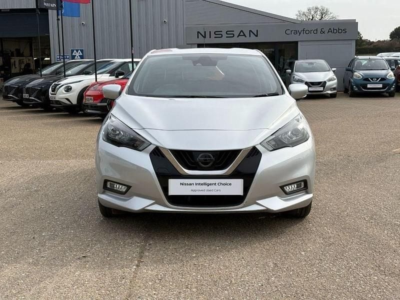 Used Nissan Micra Tekna 92 HP (67 kW) 2023 Platinum silver Hatchback