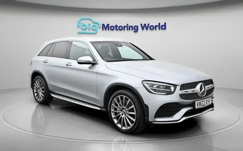 Used Mercedes GLC220 AMG line 194 HP (142 kW) 2022 Silver SUV