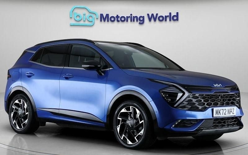 Blue Used 2022 Kia Sportage GT-Line S SUV | £26,000 (Fair price) - Image 1/4