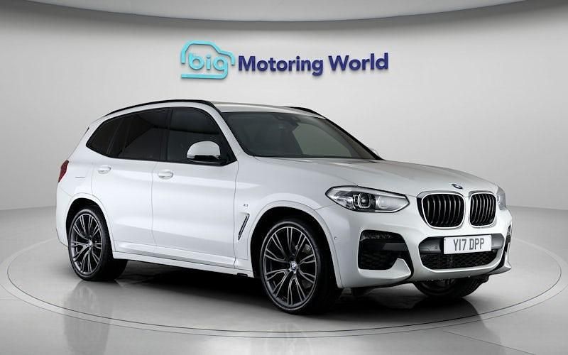Used BMW X3 M Sport 190 HP (139 kW) 2020 White SUV