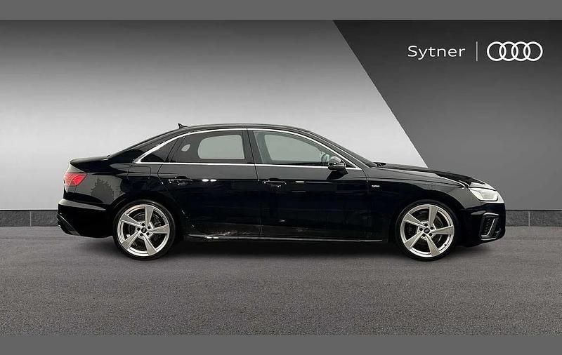 Used Audi A4 S-Line 161 HP (118 kW) 2022 Black Sedan