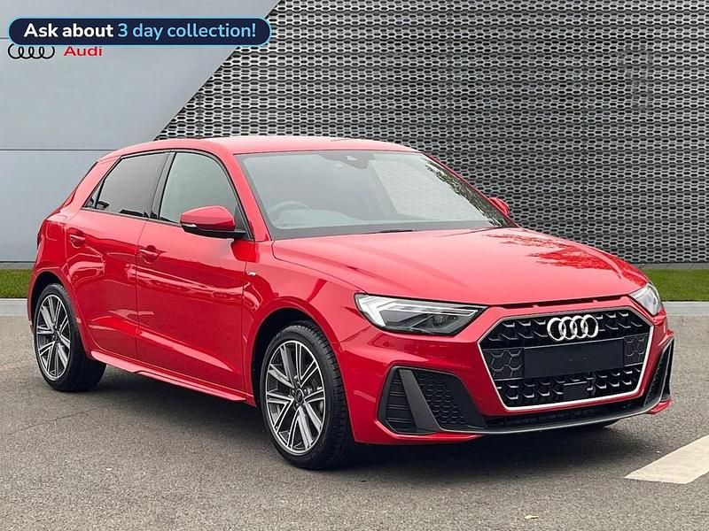 Red New 2025 Audi A1 S-Line Hatchback | £22,999 (Good price) - Image 1/4