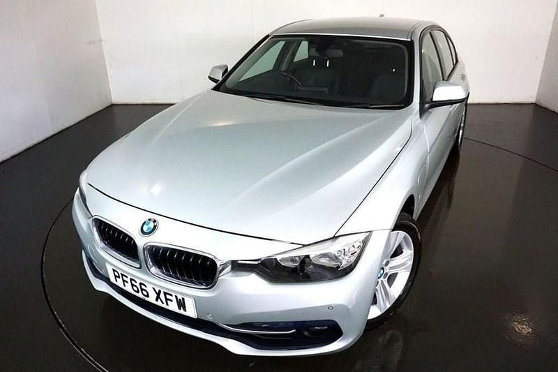 Silver Used 2016 BMW 330e Sport Line Sedan | £9,900 (Fair price) - Image 1/4