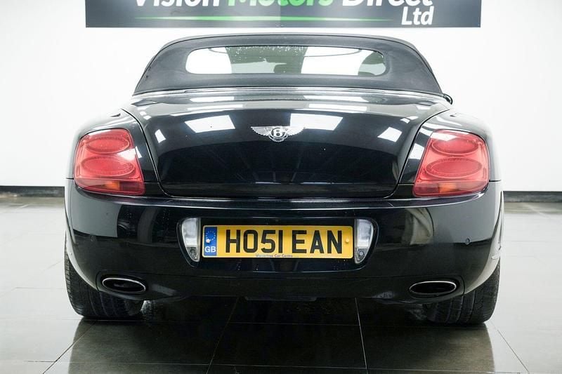 Used Bentley Continental GT Convertible 560 HP (411 kW) 2008 Black Cabriolet