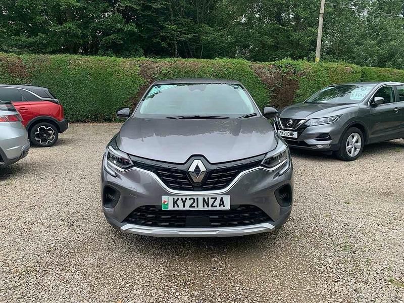 Usado Renault Captur Iconic 2021 Cinzento SUV