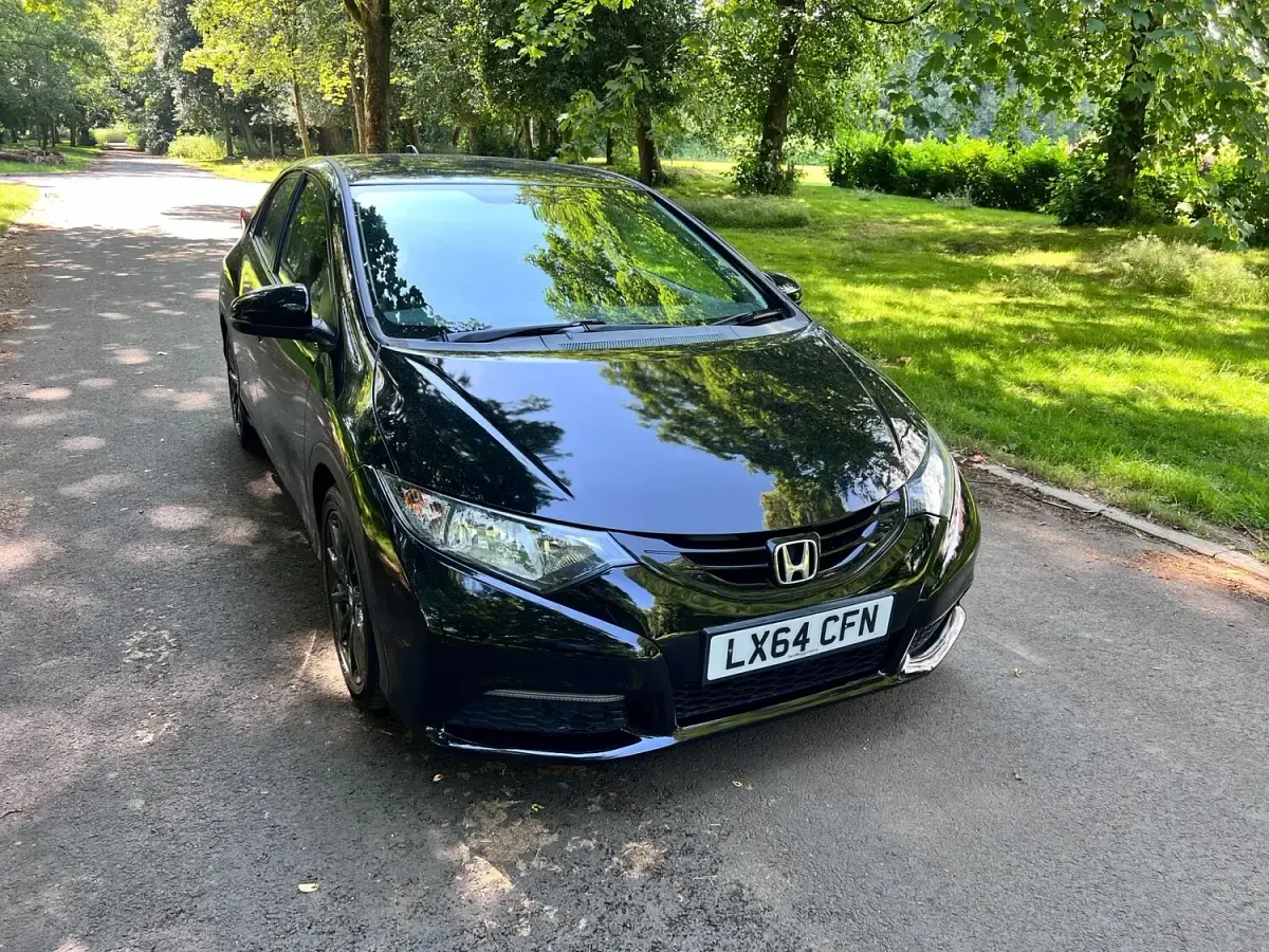 Used Honda Civic Black Edition 2014 Black Hatchback