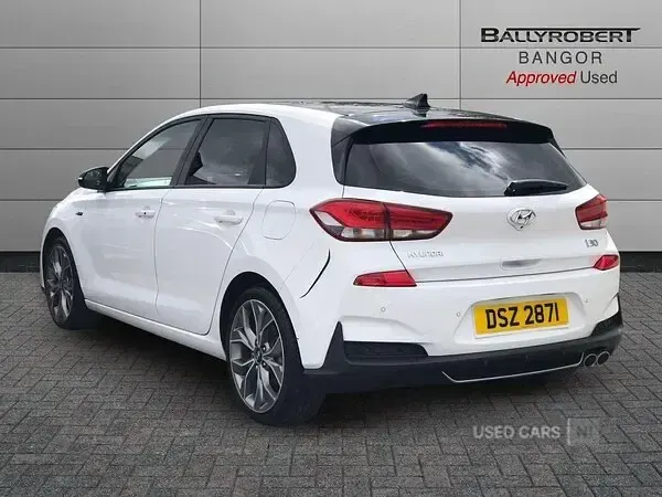 Used Hyundai i30 N Line 140 HP (102 kW) 2019 White Hatchback