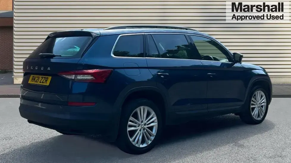 Usado Skoda Kodiaq SE L 150 CV (110 kW) 2021 Azul SUV