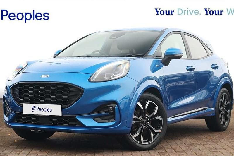 Used Ford Puma ST-Line X 125 HP (91 kW) 2020 Blue SUV