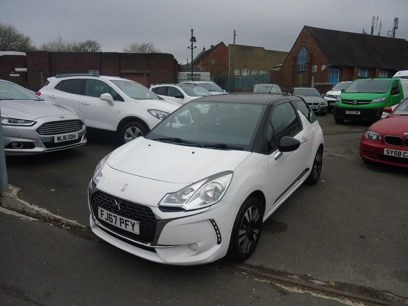 Used DS Automobiles DS3 Chic 2017 White Hatchback