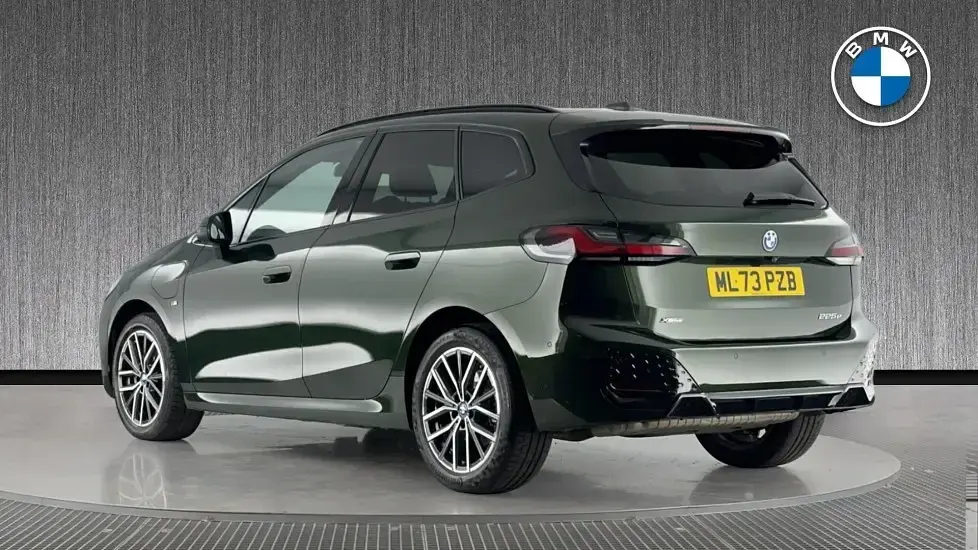 Used BMW 225 Active Tourer M Sport 242 HP (177 kW) 2023 Green MPV