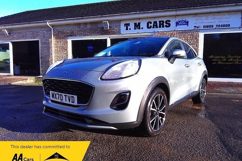 Used Ford Puma Titanium 100 HP (73 kW) 2020 Silver SUV