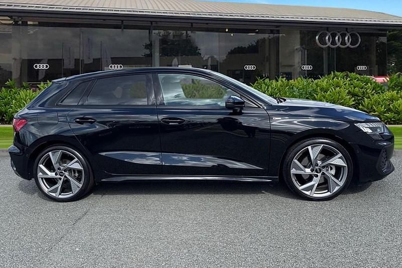 Used Audi A3 Sportback Black Edition 150 HP (110 kW) 2025 Black Hatchback