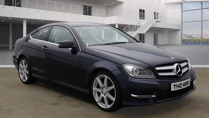 Blue Used 2013 Mercedes C220 AMG Coupe | £5,495 (Fair price) - Image 1/2