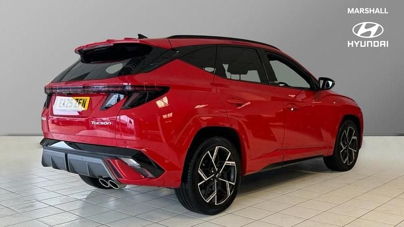 Used Hyundai Tucson N Line 160 HP (117 kW) 2025 Red SUV
