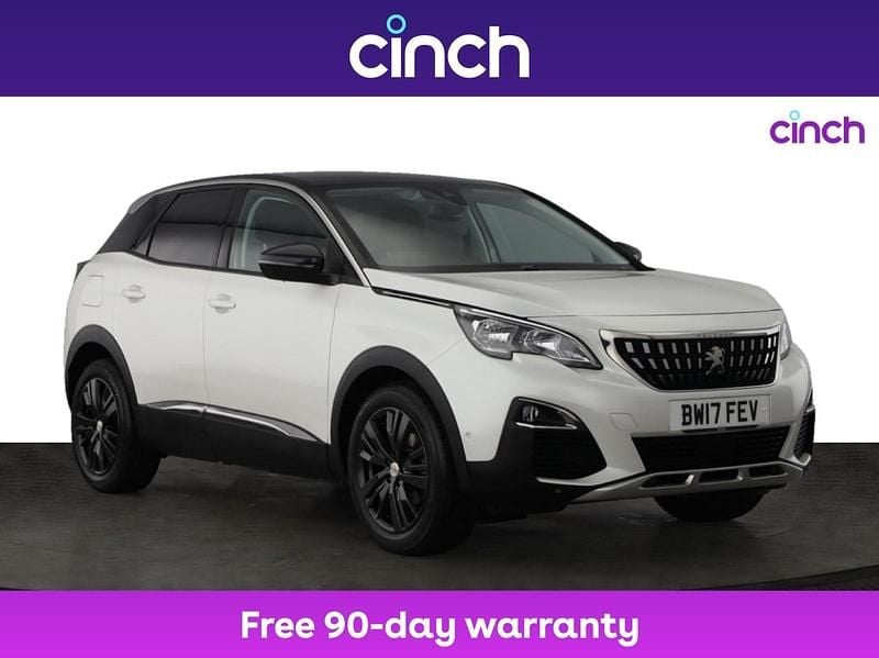 White Used 2017 Peugeot 3008 Allure SUV | £10,399 (Fair price) - Image 1/3