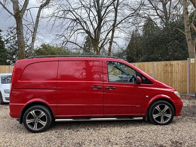 Used Mercedes Vito 2008 Red Van