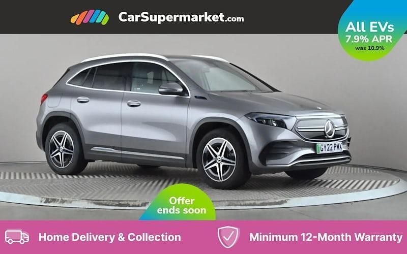 Grey Used 2022 Mercedes EQA250 AMG line SUV | £22,197 (Fair price) - Image 1/2