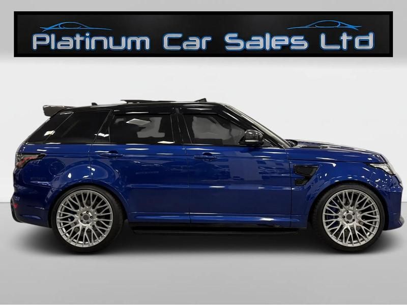 Used Land Rover Range Rover Sport SVR 700 HP (514 kW) 2015 Blue SUV