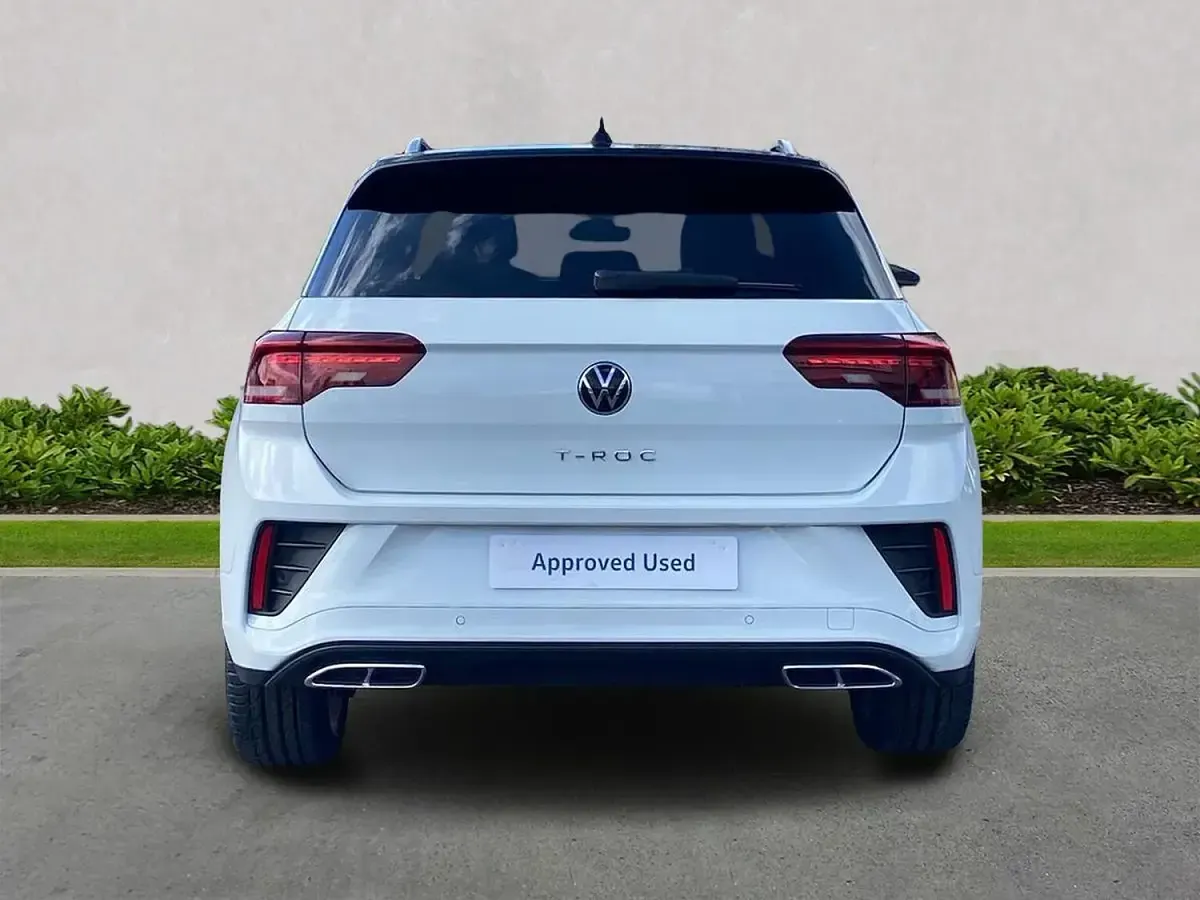 New VW T-Roc R-line 150 HP (110 kW) 2026 White SUV