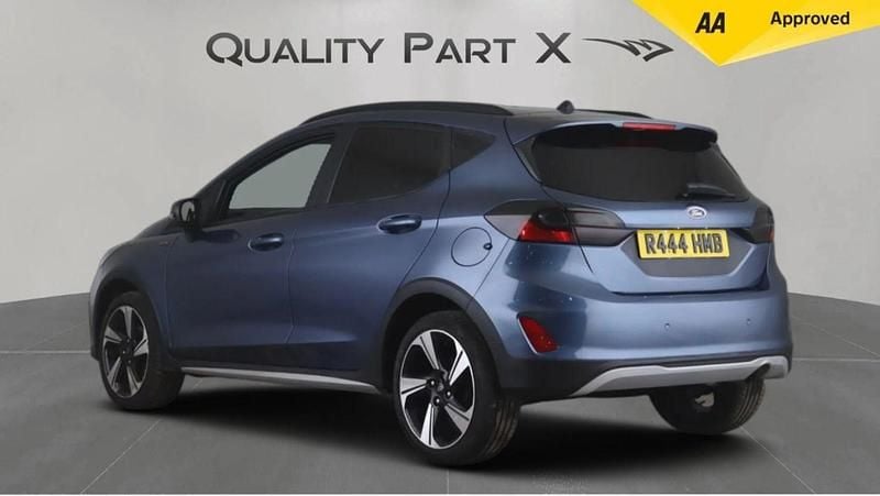 Used Ford Fiesta Active 100 HP (73 kW) 2023 Blue Hatchback