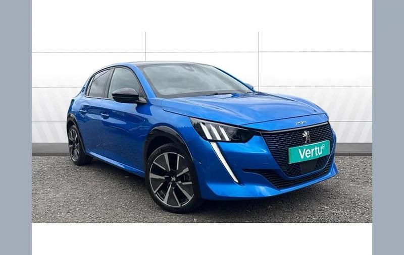 Used Peugeot e-208 GTi 100 kW (136 HP) 2021 Blue Hatchback