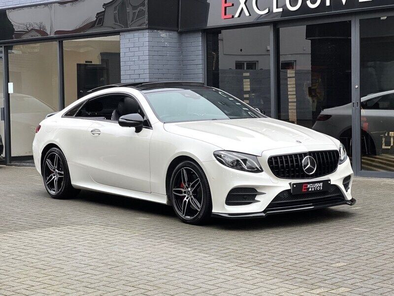 White Used 2017 Mercedes E400 AMG Line Premium Coupe | £26,950 (Fair price) - Image 1/4