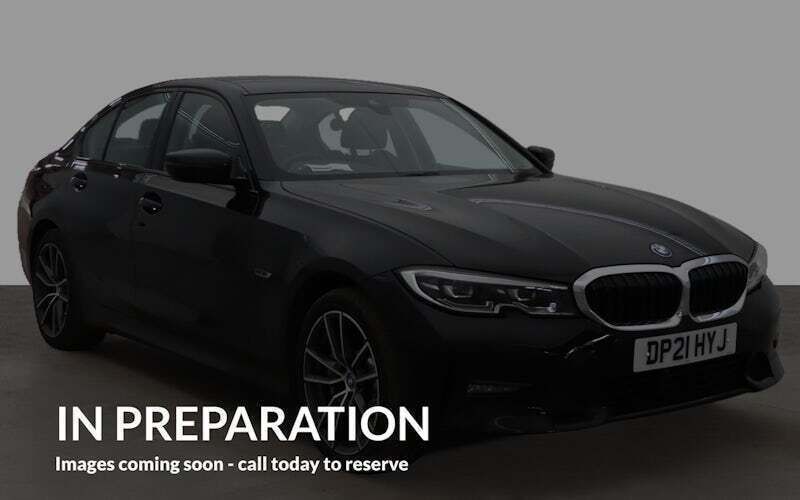 Black Used 2021 BMW 330e Sport Line Sedan | £21,420 (Fair price) - Image 1/4