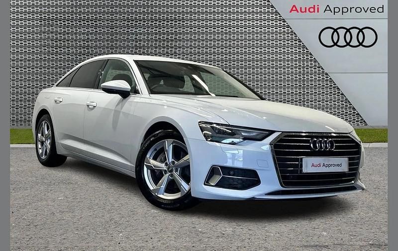 Used Audi A6 Sport 200 HP (147 kW) 2019 White Sedan