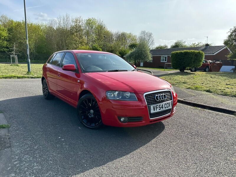 Used Audi A3 Sport 200 HP (147 kW) 2004 Red Hatchback