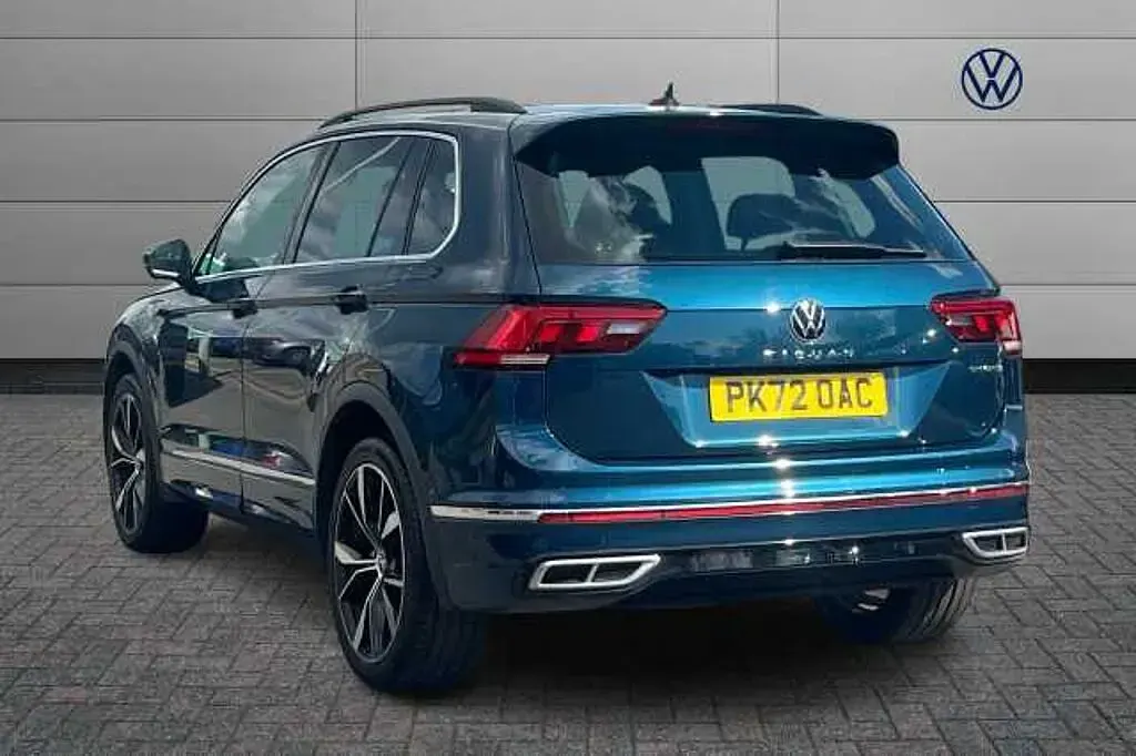 Usado VW Tiguan R-line 245 CV (180 kW) 2022 Azul SUV